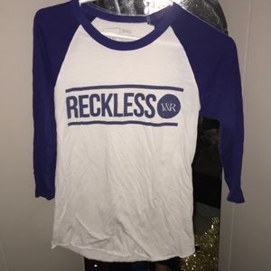 Mid sleeve long shirt